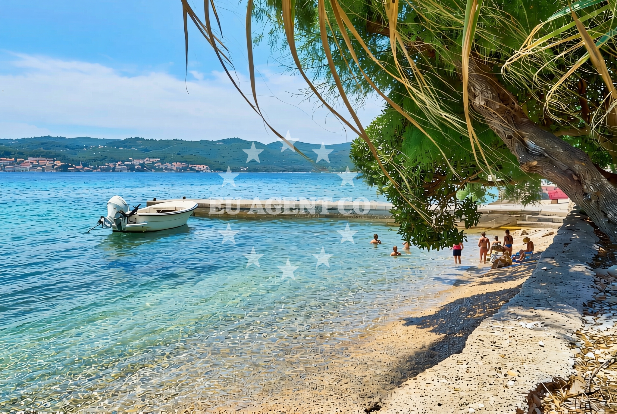 Sea and coastal view of Podgorje (Orebić): beaches and coves (2) in Podgorje (Orebić)