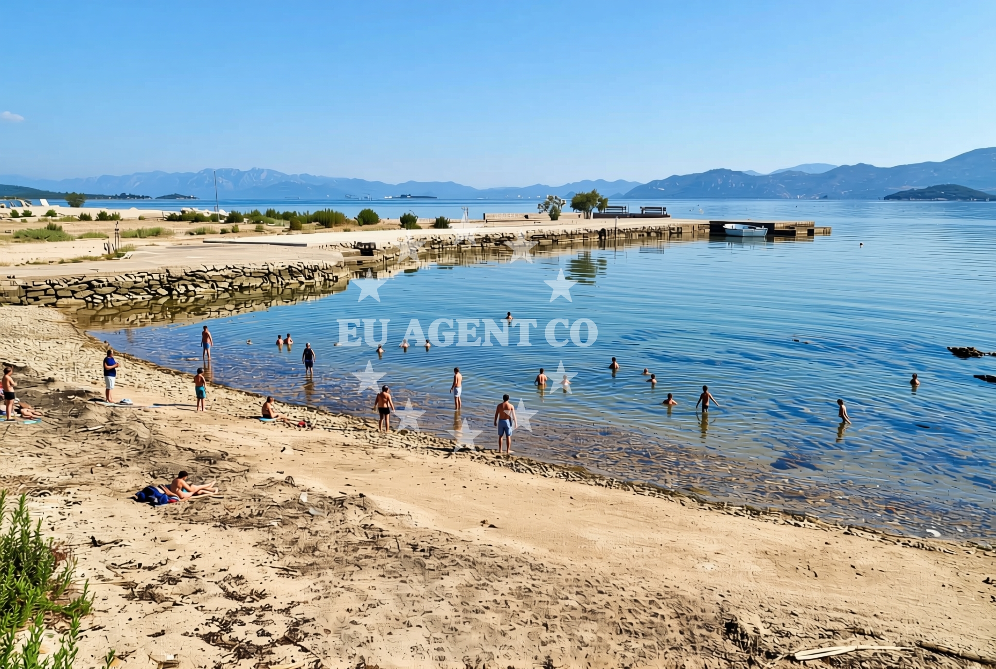 Overview of Podgrad istok, Drače Beach in Podgrad istok