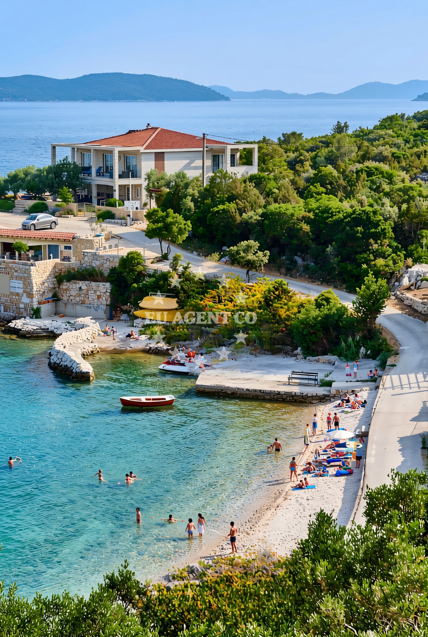 Additional view of Podimoć: beaches and coves (1) in Podimoć