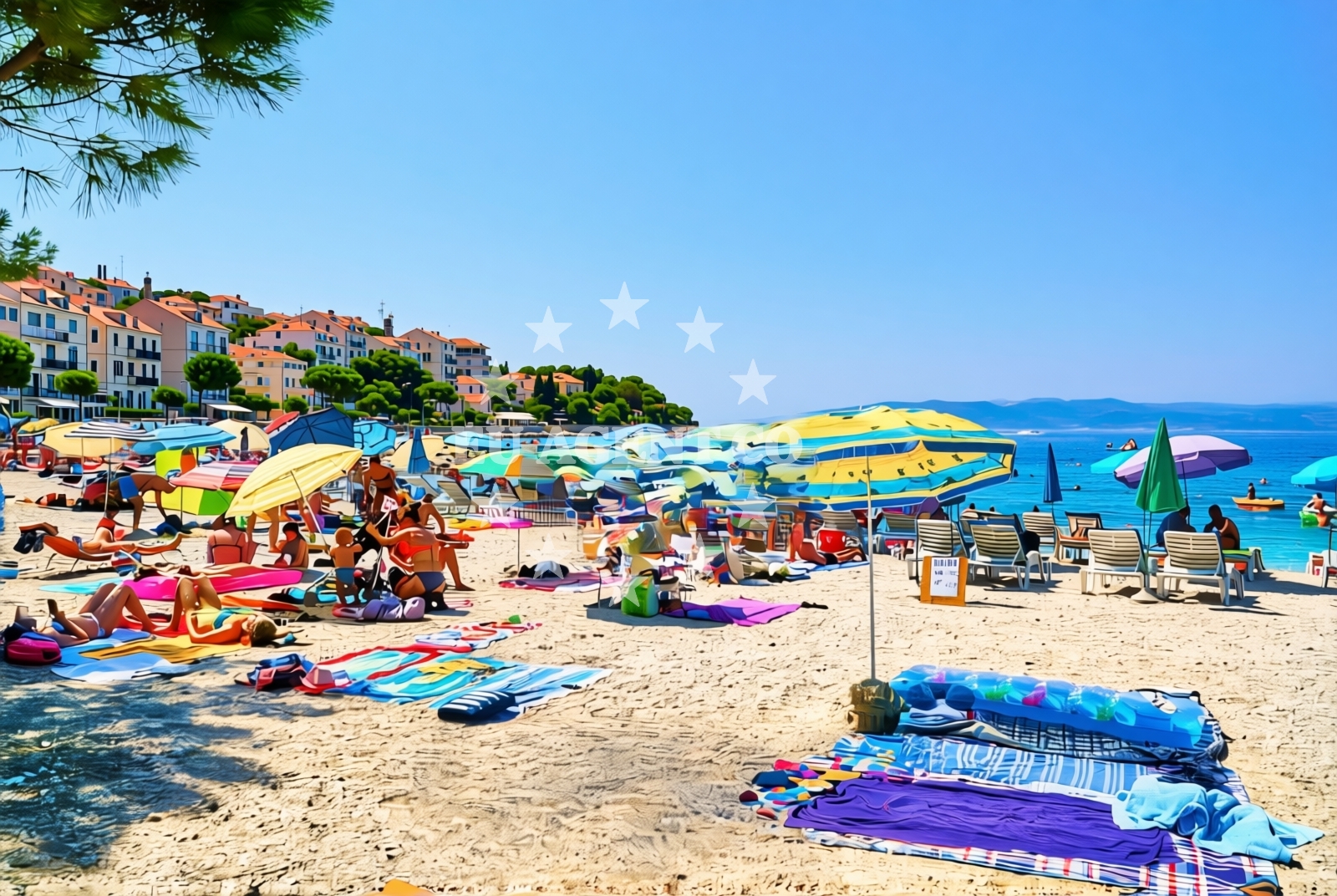 Additional view of Podluka, Baška Voda Beach in Podluka