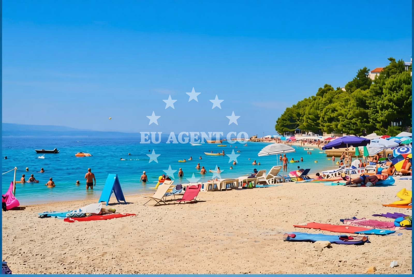 Additional view of Podluka, Baška Voda Beach in Podluka