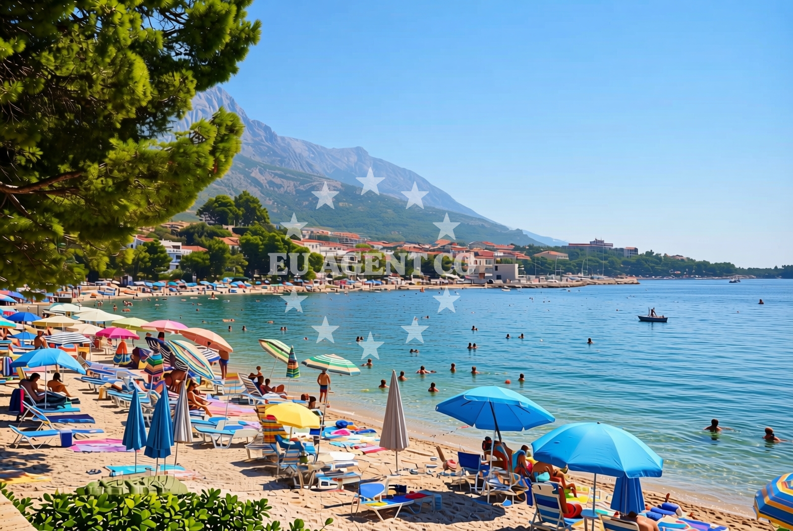 Additional view of Podluka, Baška Voda Beach in Podluka