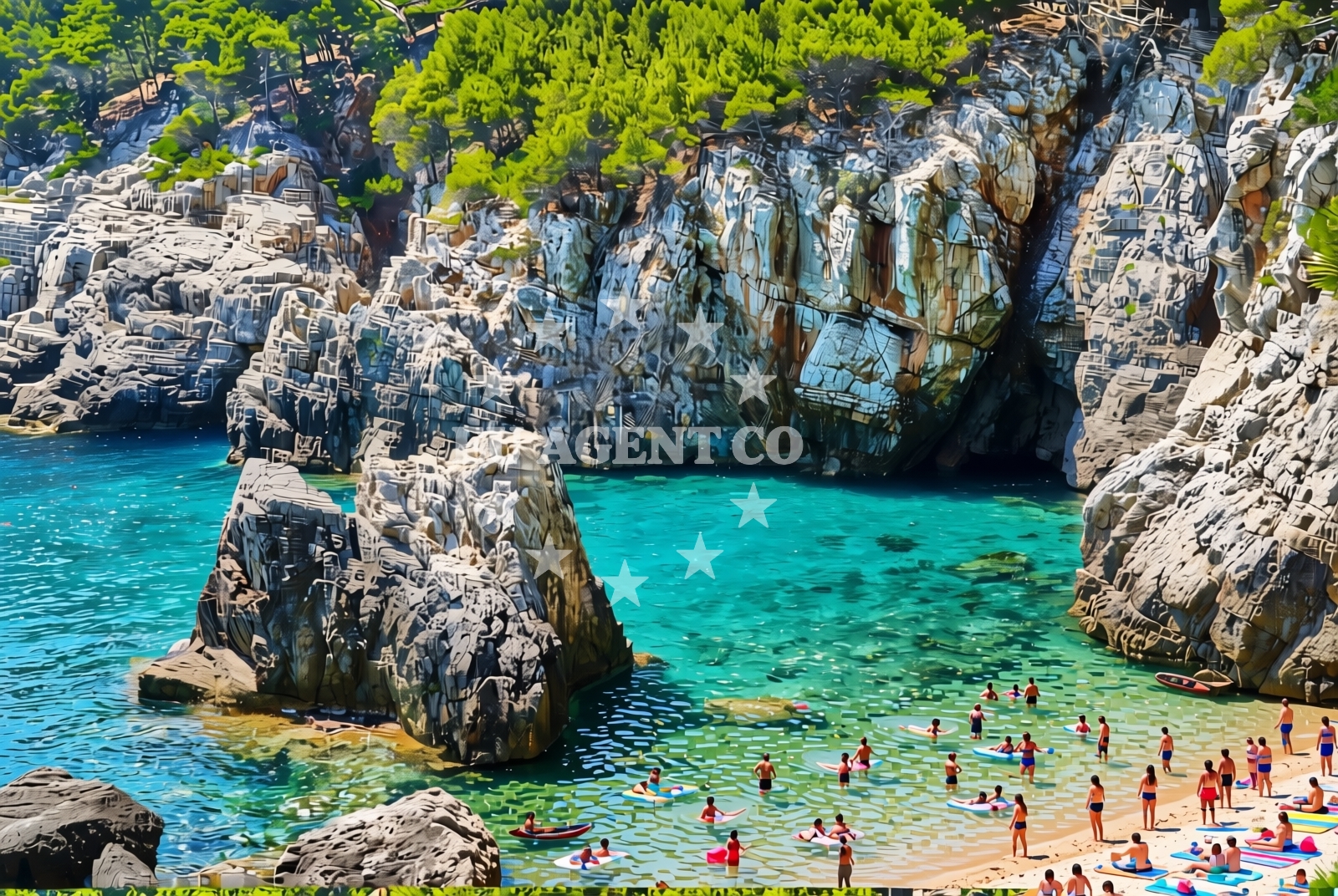 Additional view of Podrope, Ropa (Mljet) Beach in Podrope