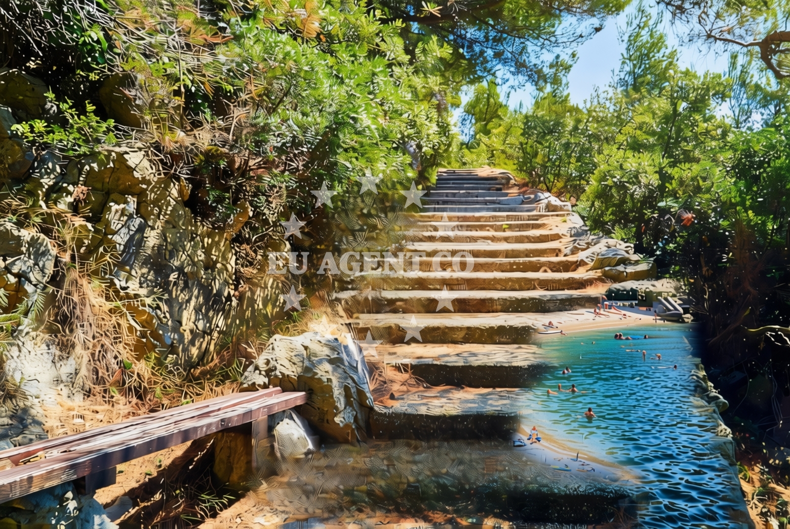 Additional view of Podrope, Ropa (Mljet) Beach in Podrope