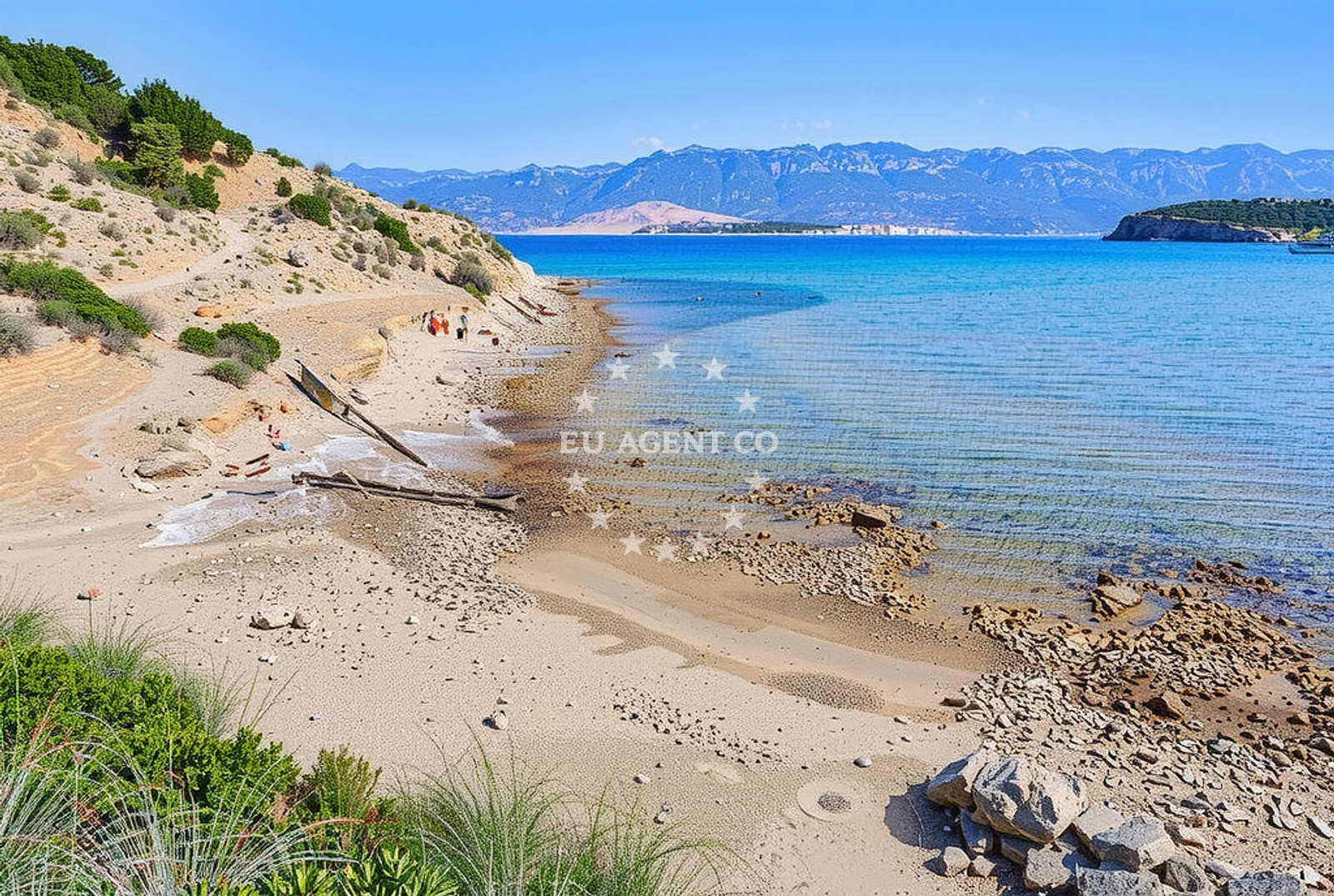 Additional view of Podsilo beach in Lopar 358, Lopar