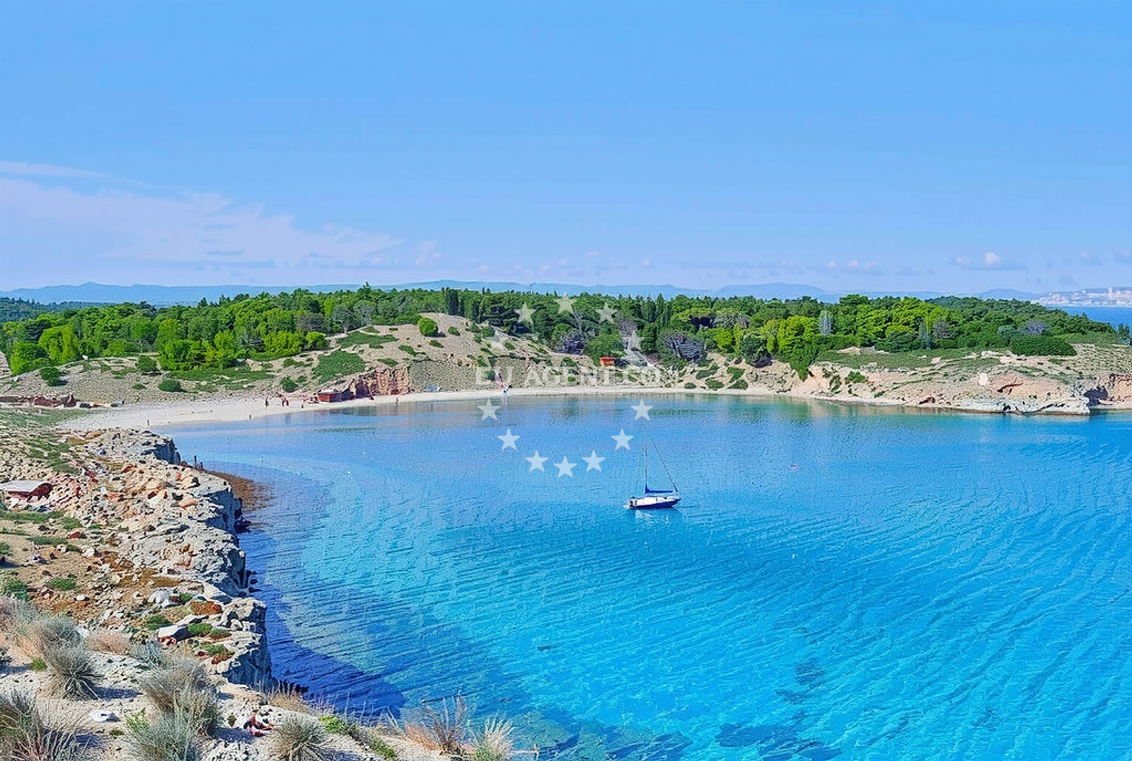 Additional view of Podsilo beach in Lopar 358, Lopar