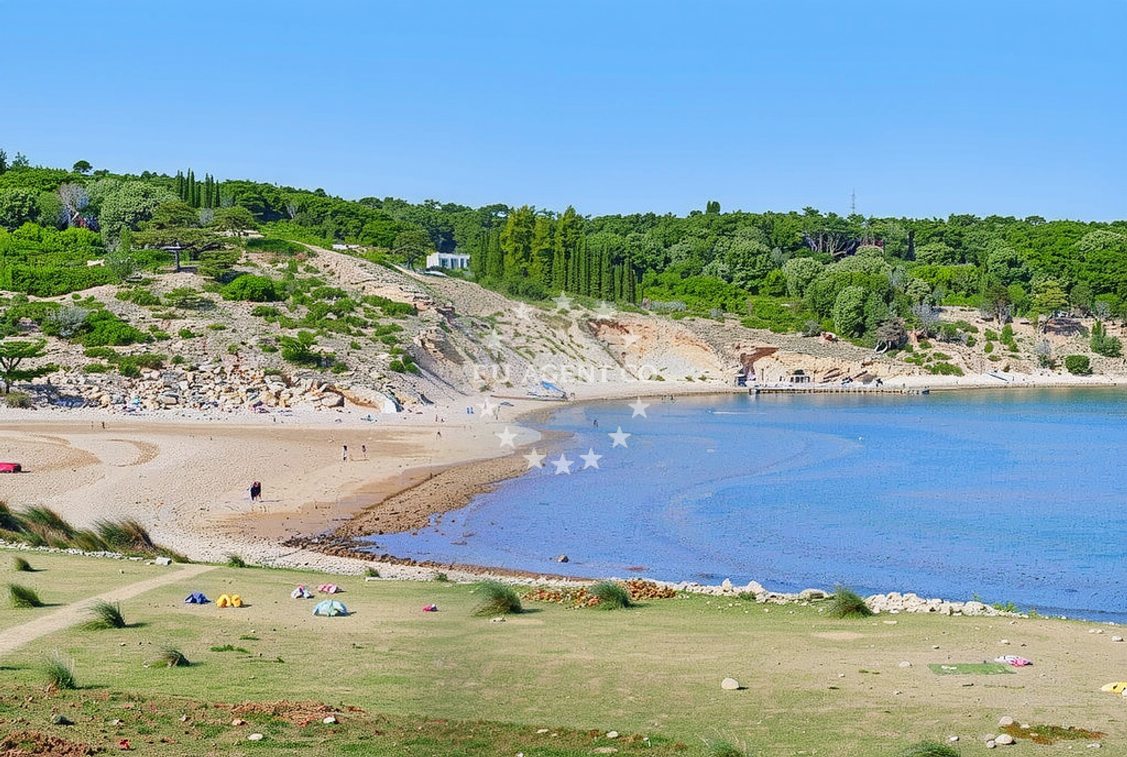 Additional view of Podsilo beach in Lopar 358, Lopar