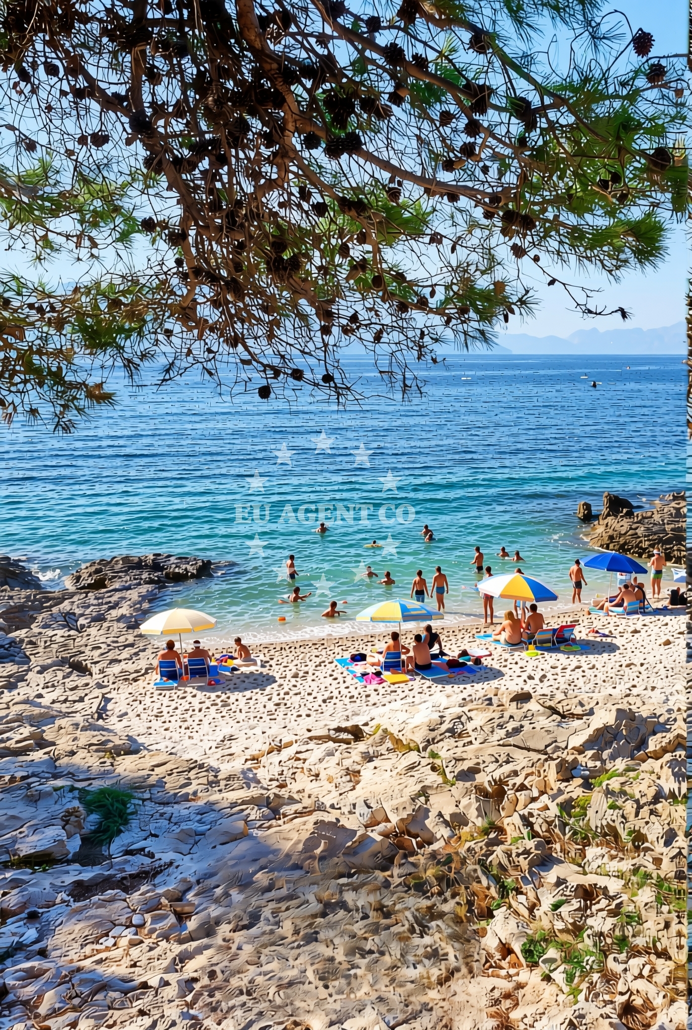 Additional view of Podšpinata, Veli Rat (Dugi otok) Beach in Podšpinata