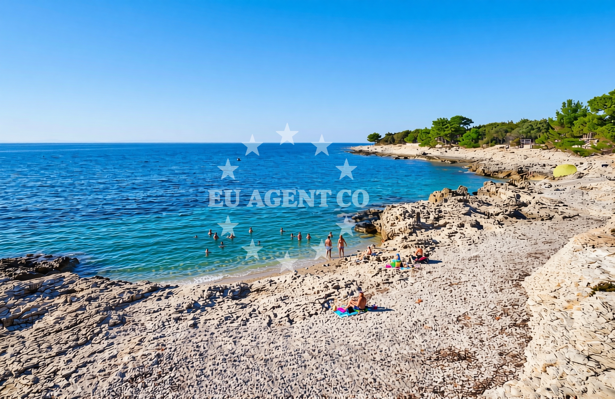 Additional view of Podšpinata, Veli Rat (Dugi otok) Beach in Podšpinata