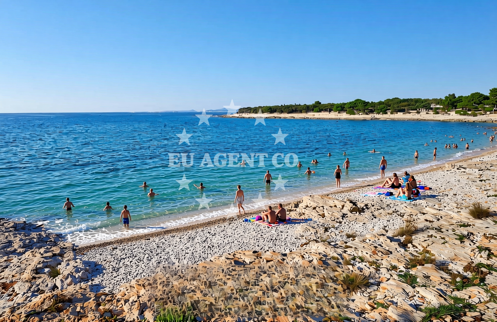 Additional view of Podšpinata, Veli Rat (Dugi otok) Beach in Podšpinata