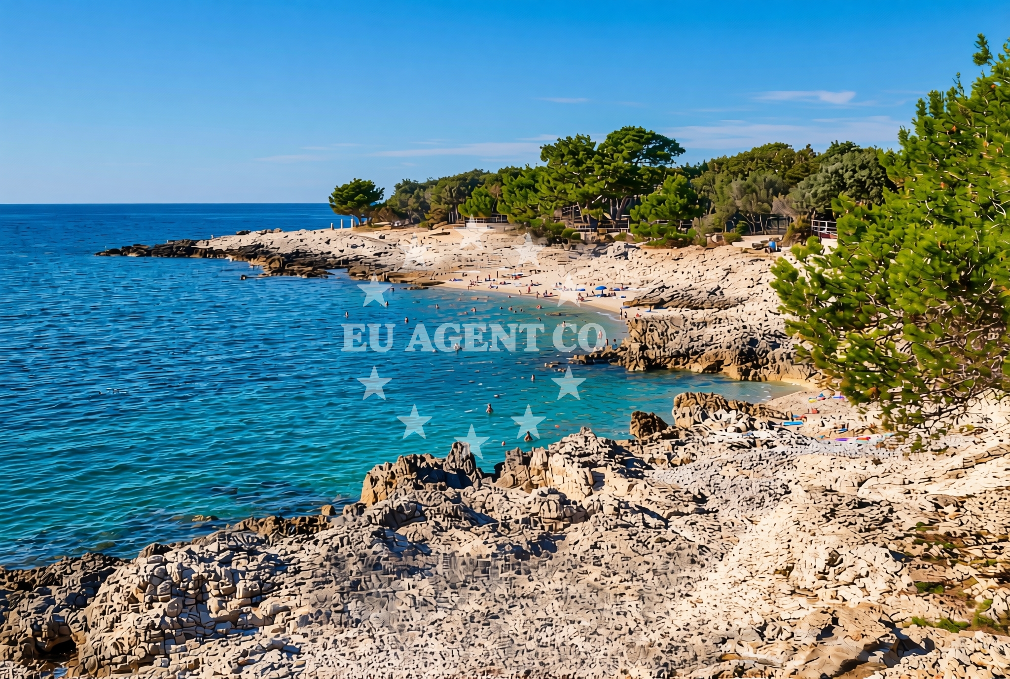 Additional view of Podšpinata, Veli Rat (Dugi otok) Beach in Podšpinata