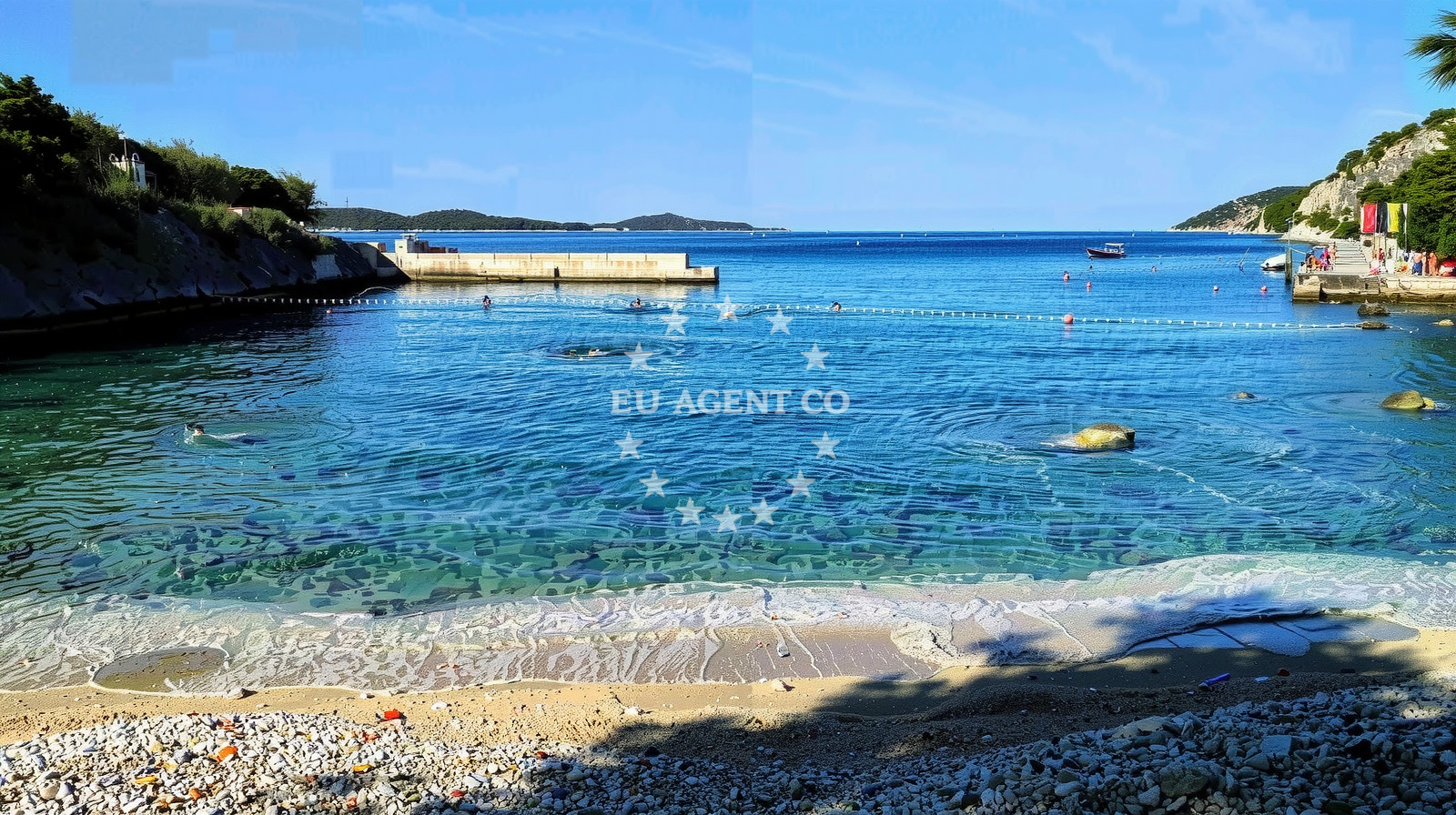 Additional view of Podstine beach in Ivana Božitkovića 21, Hvar