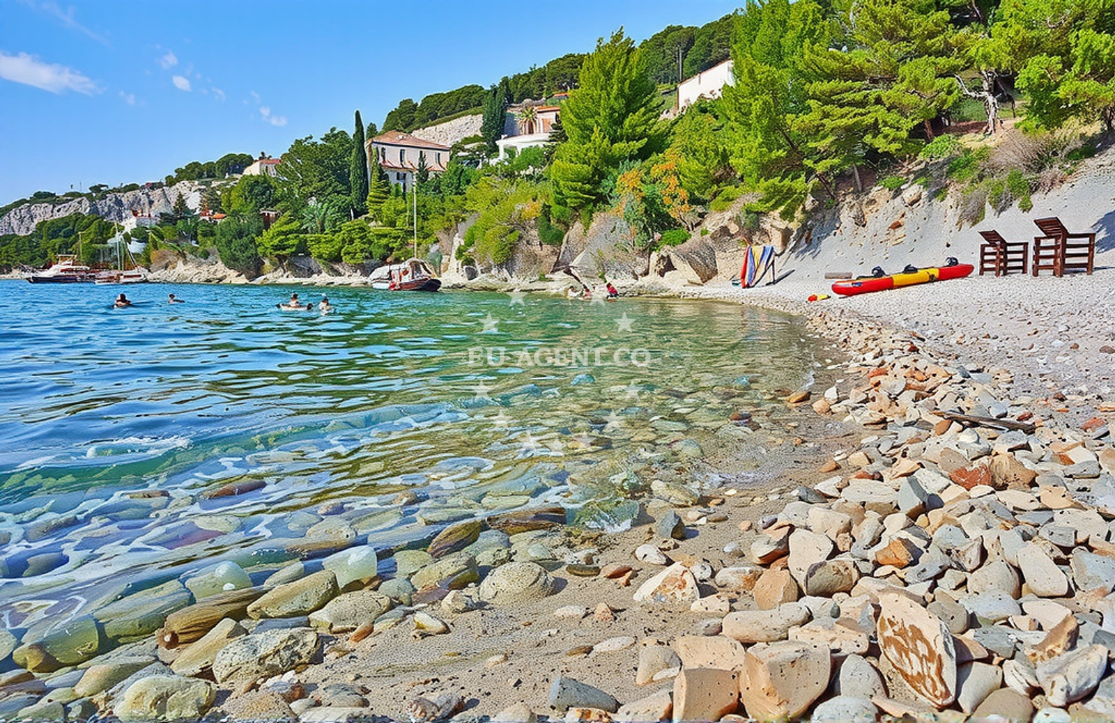Additional view of Podstine beach in Ivana Božitkovića 21, Hvar