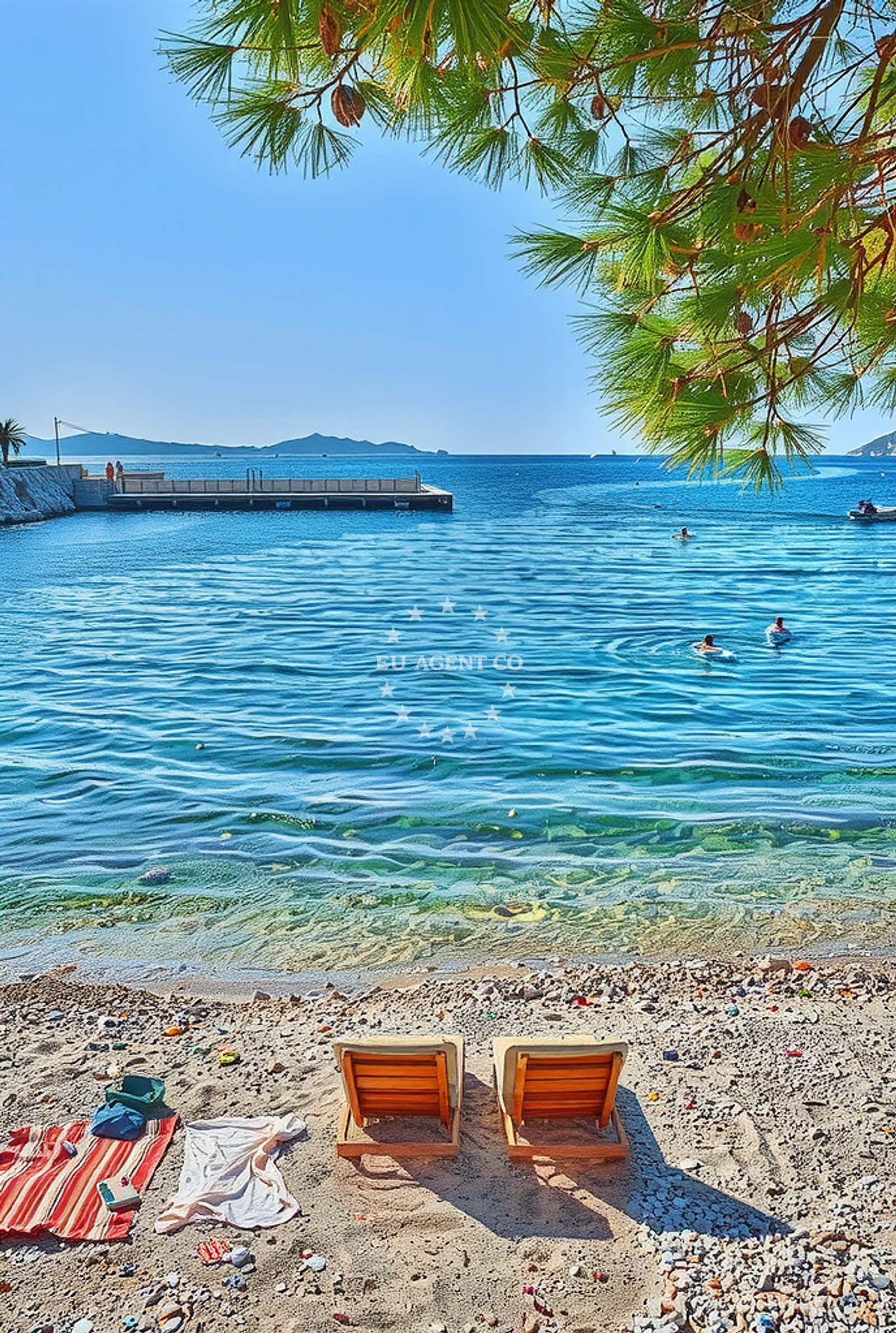 Additional view of Podstine beach in Ivana Božitkovića 21, Hvar