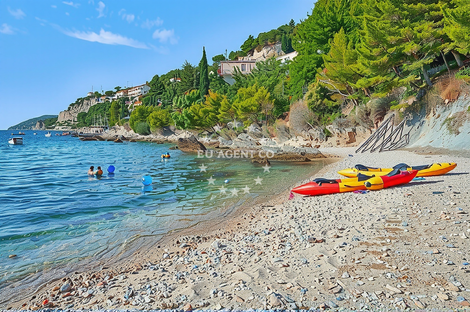 Additional view of Podstine beach in Ivana Božitkovića 21, Hvar