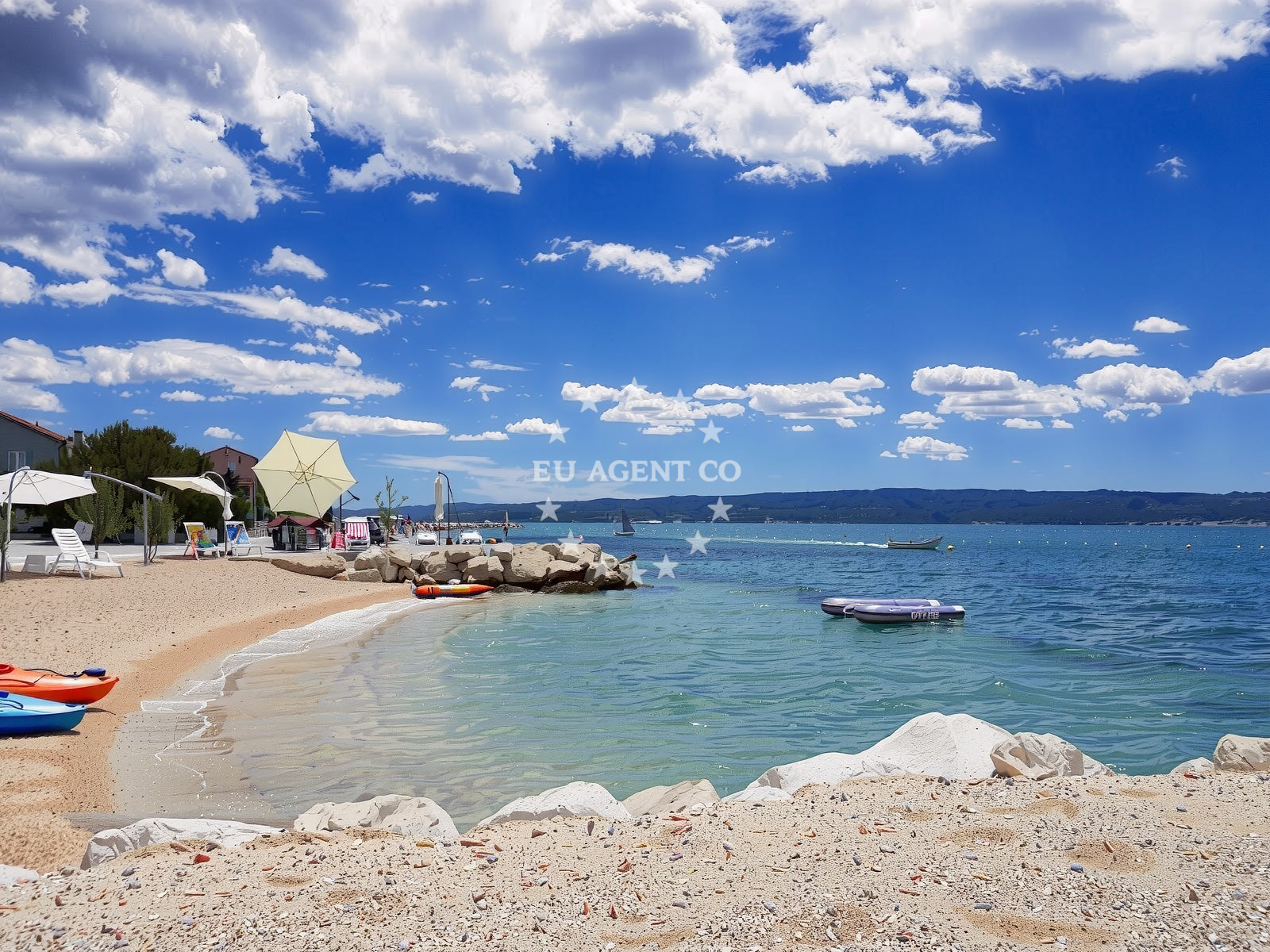 Additional view of Podstrana beach in Ulica Mile Gojsalića 45 D, Podstrana
