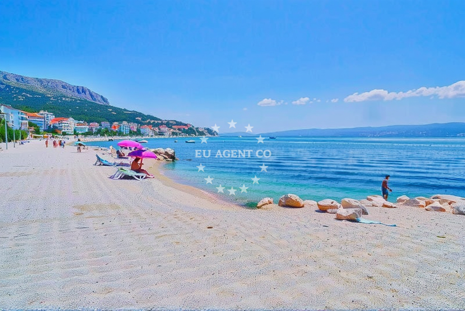 Additional view of Podstrana beach in Ulica Mile Gojsalića 45 D, Podstrana