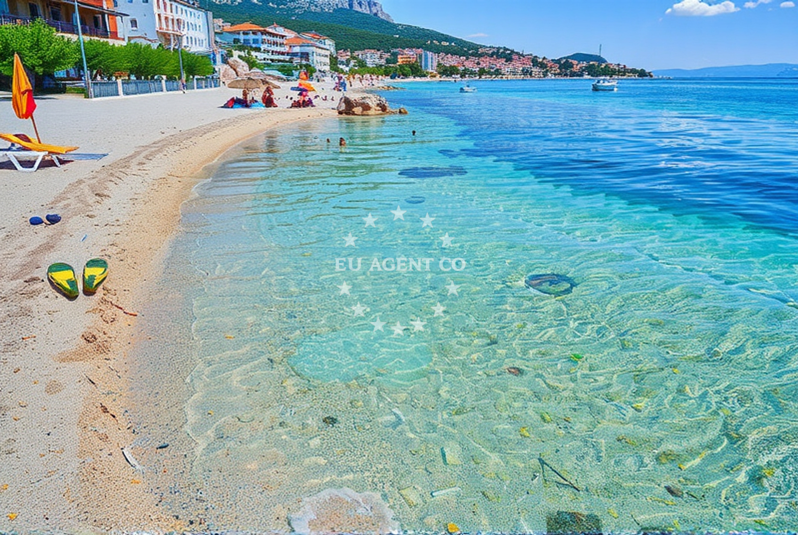 Additional view of Podstrana beach in Ulica Mile Gojsalića 45 D, Podstrana