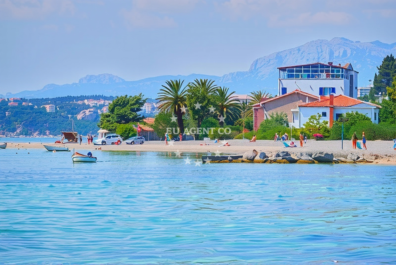 Additional view of Podstrana beach in Ulica Mile Gojsalića 45 D, Podstrana
