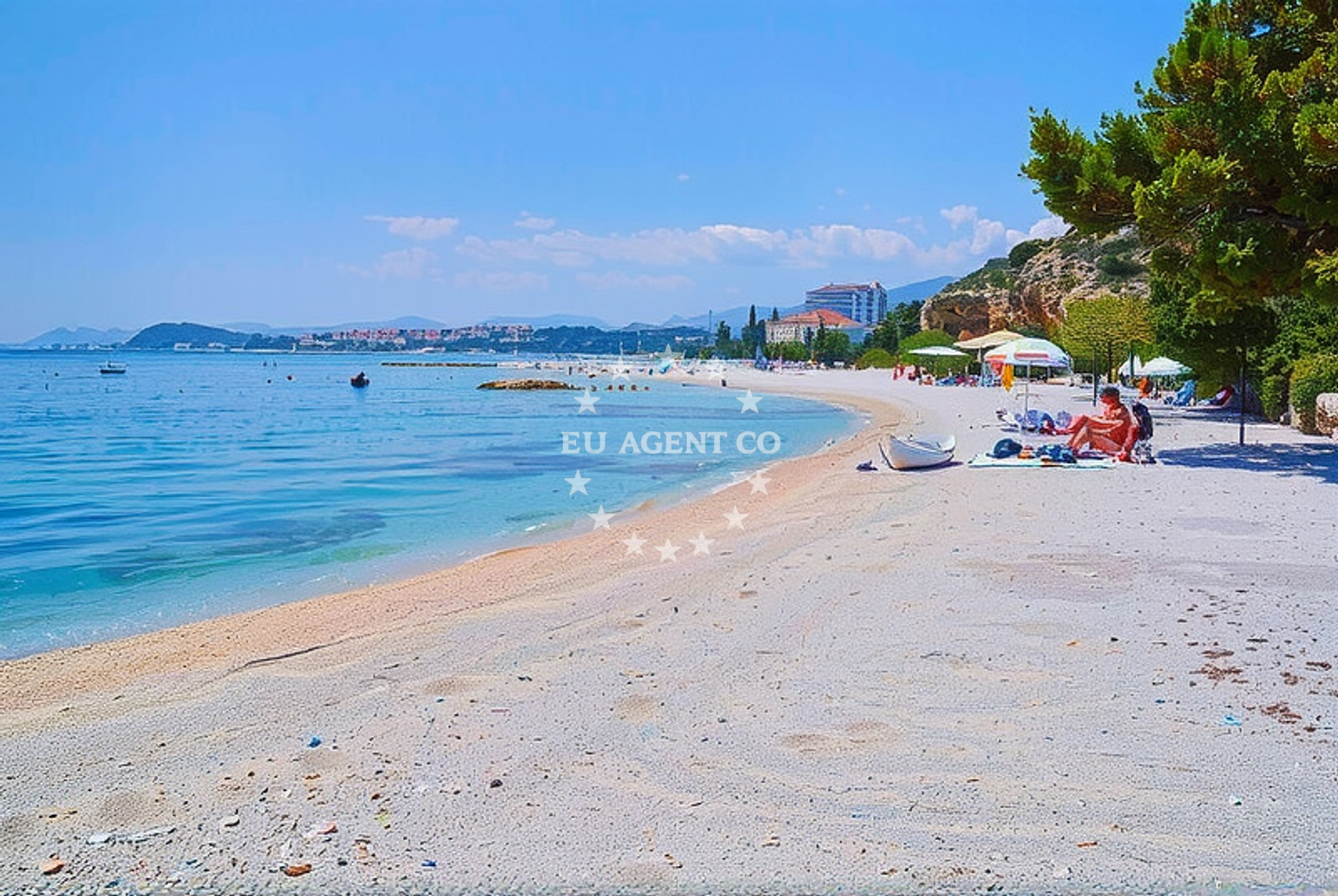 Additional view of Podstrana beach in Ulica Mile Gojsalića 45 D, Podstrana
