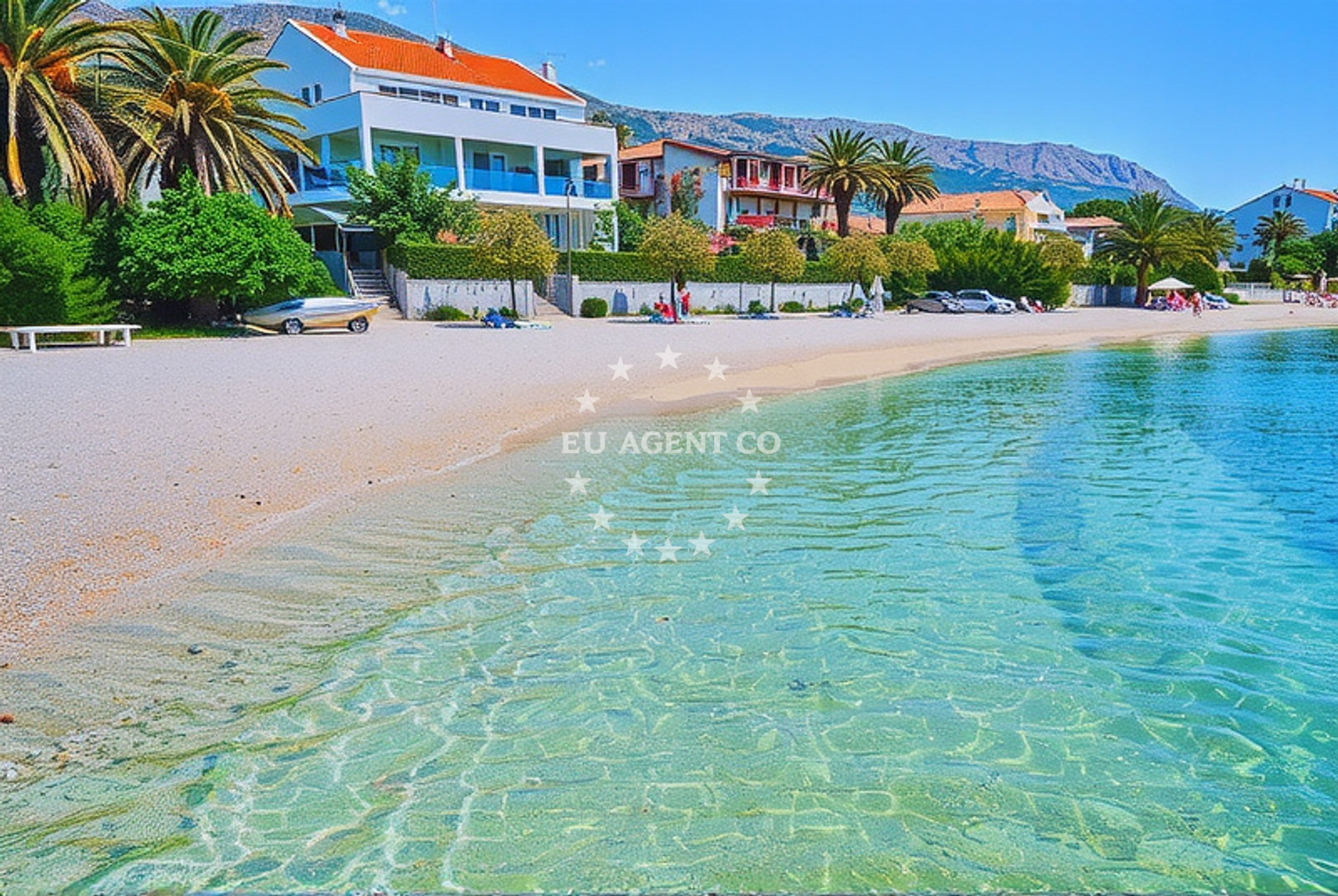 Additional view of Podstrana beach in Ulica Mile Gojsalića 45 D, Podstrana