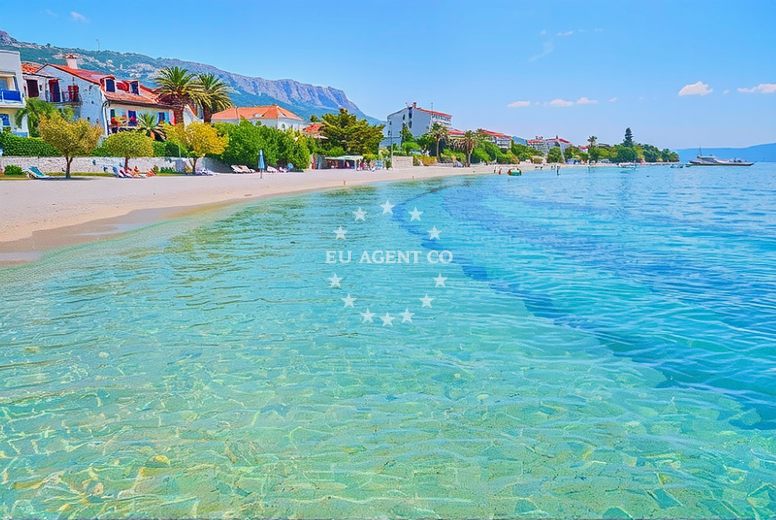 Additional view of Podstrana beach in Ulica Mile Gojsalića 45 D, Podstrana