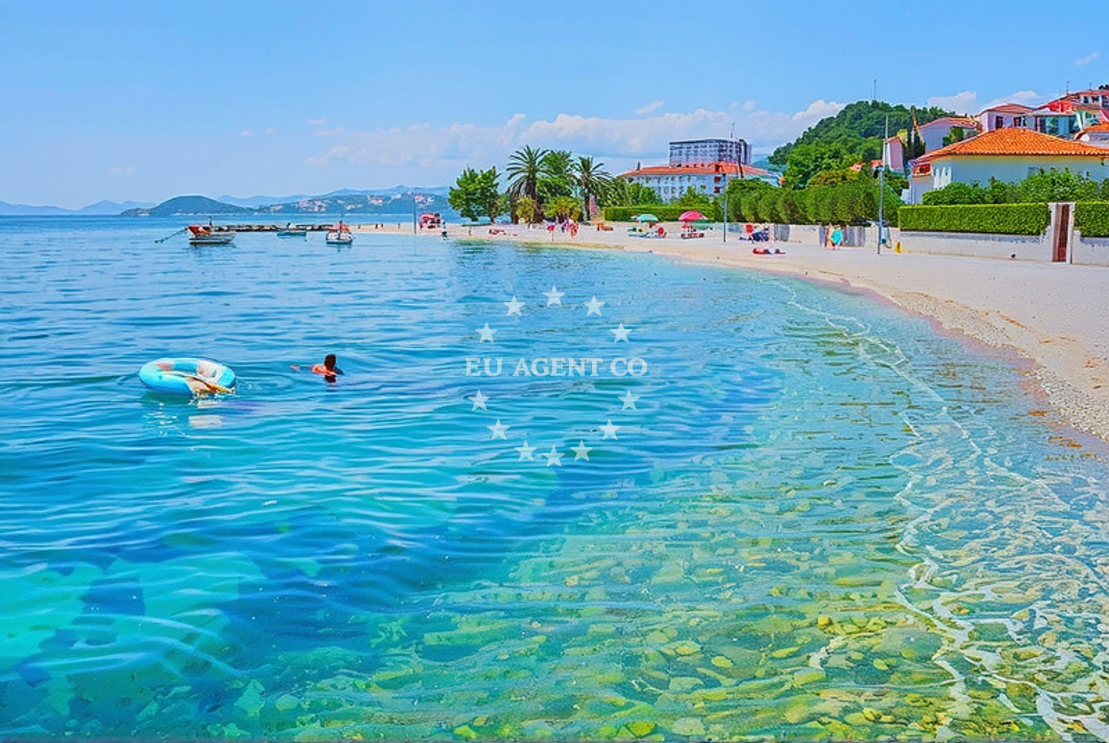 Additional view of Podstrana beach in Ulica Mile Gojsalića 45 D, Podstrana
