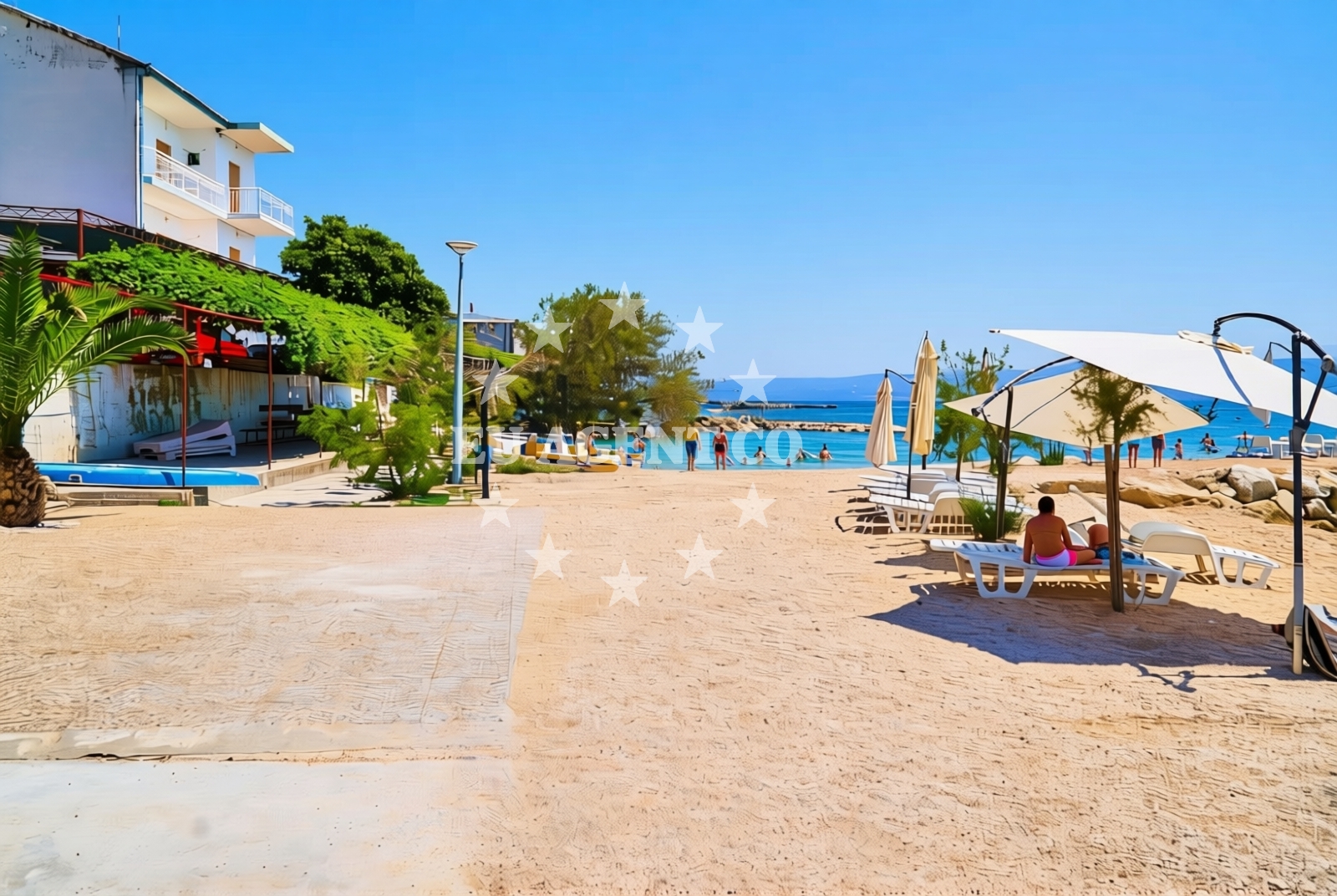 Additional view of Podstrana - Grbavac: beaches and coves (1) in Podstrana - Grbavac