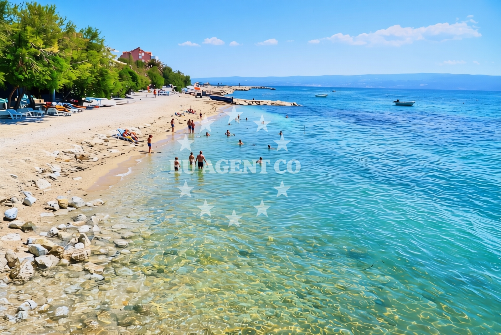 Additional view of Podstrana - Grbavac: beaches and coves (1) in Podstrana - Grbavac