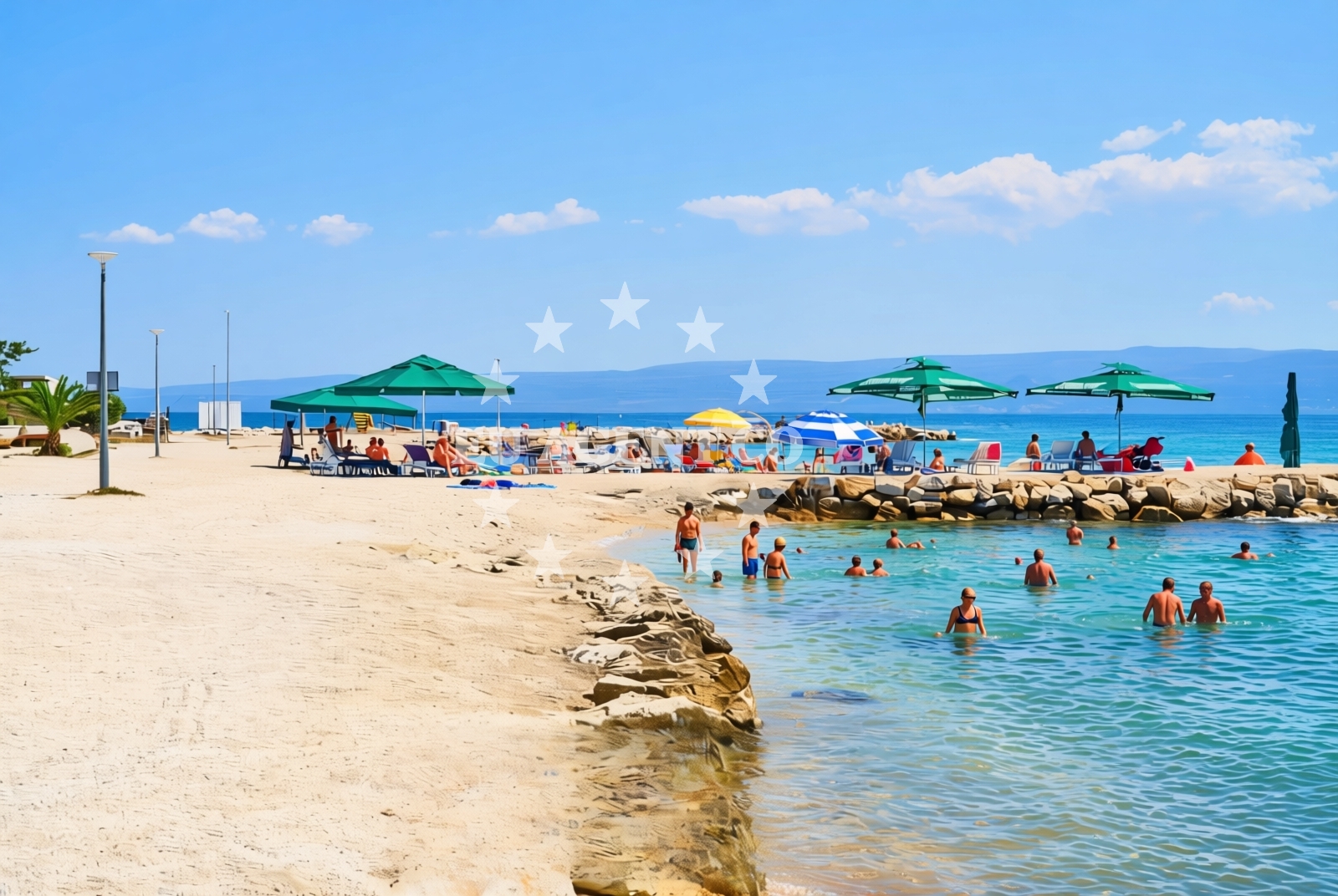 Additional view of Podstrana - Grbavac: beaches and coves (1) in Podstrana - Grbavac
