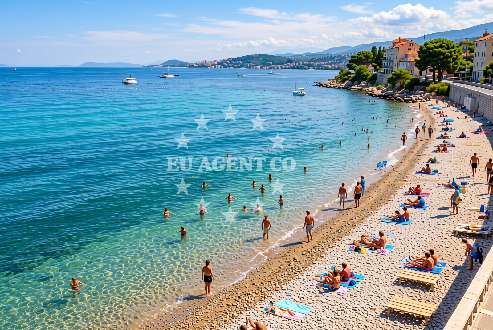 Additional view of Podstrana - Miljevac: beaches and coves (2) in Podstrana - Miljevac