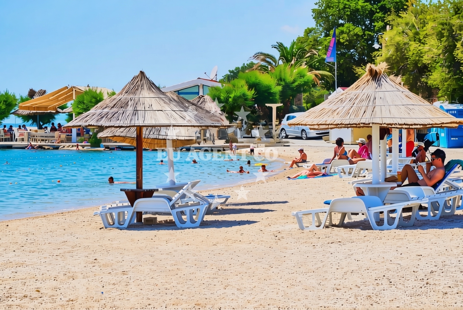 Additional view of Podstrana - Sveti Martin: beaches and coves (2) in Podstrana - Sveti Martin