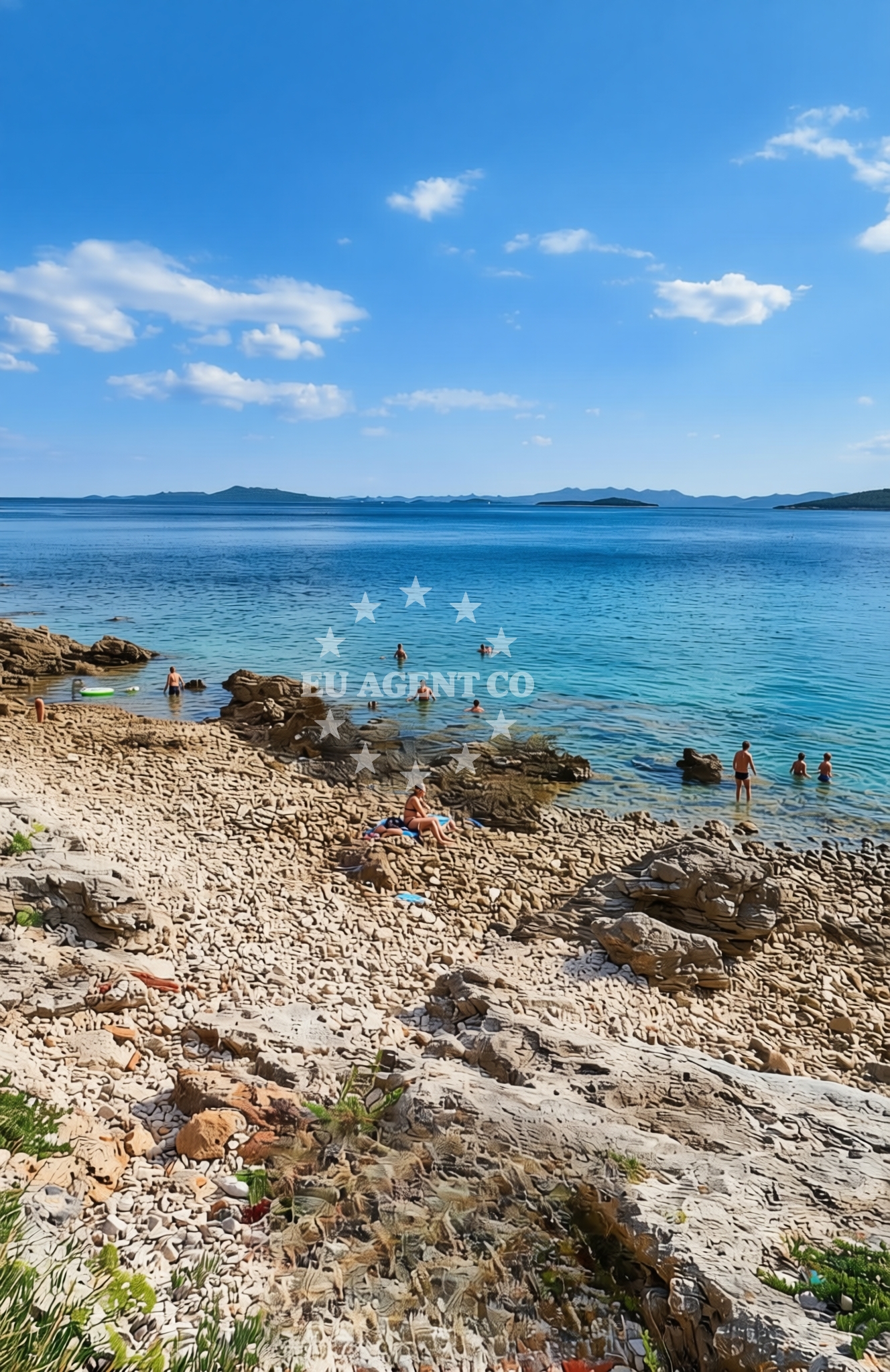 Additional view of Poglava istok, Rivanj (Rivanj) Beach in Poglava istok