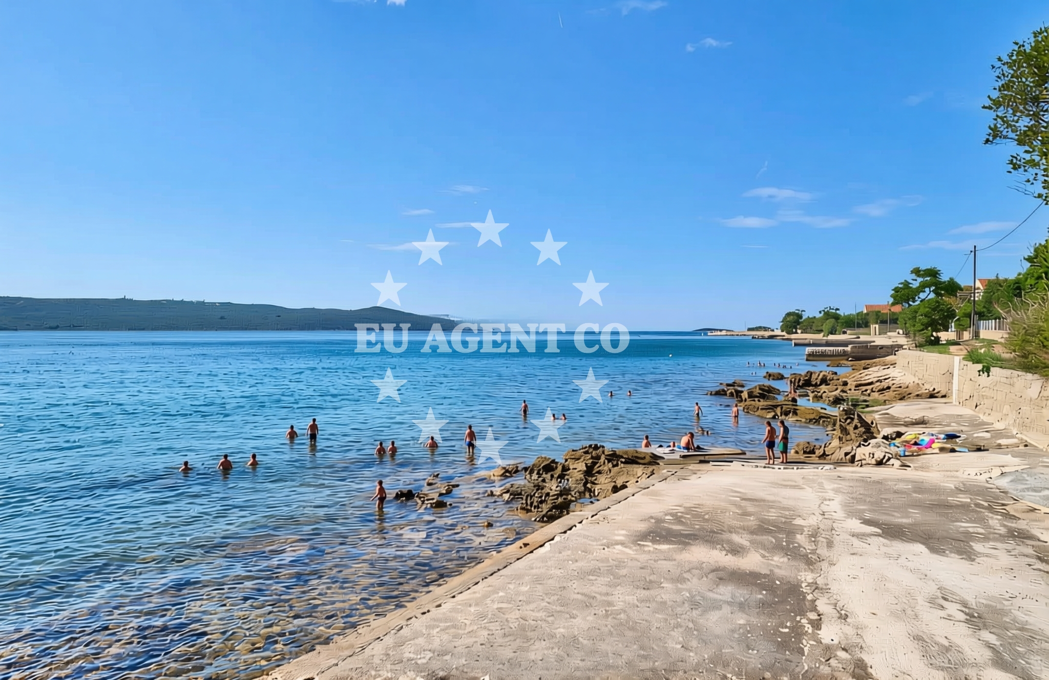 Additional view of Poglava istok, Rivanj (Rivanj) Beach in Poglava istok