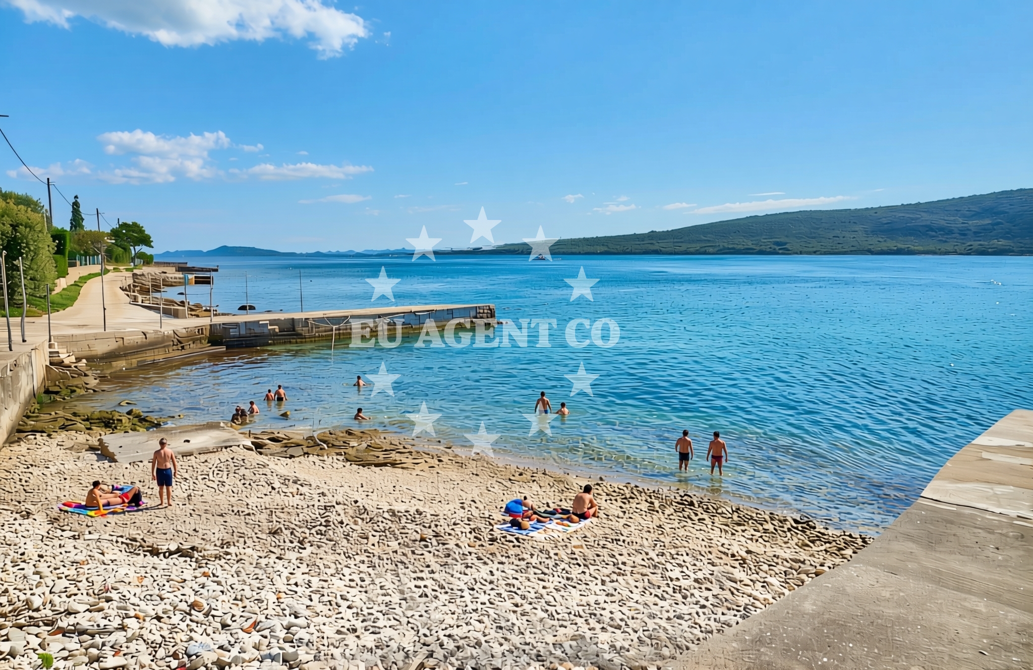 Additional view of Poglava zapad, Rivanj (Rivanj) Beach in Poglava zapad