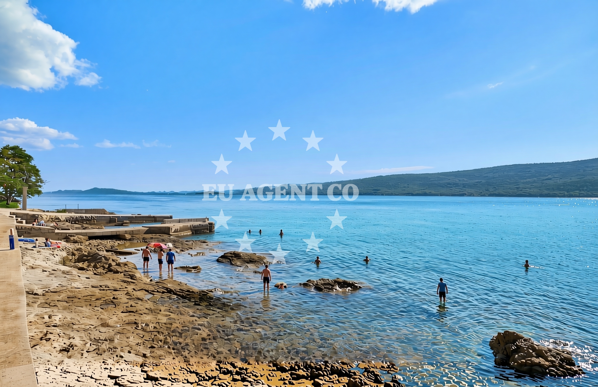 Additional view of Poglava zapad, Rivanj (Rivanj) Beach in Poglava zapad