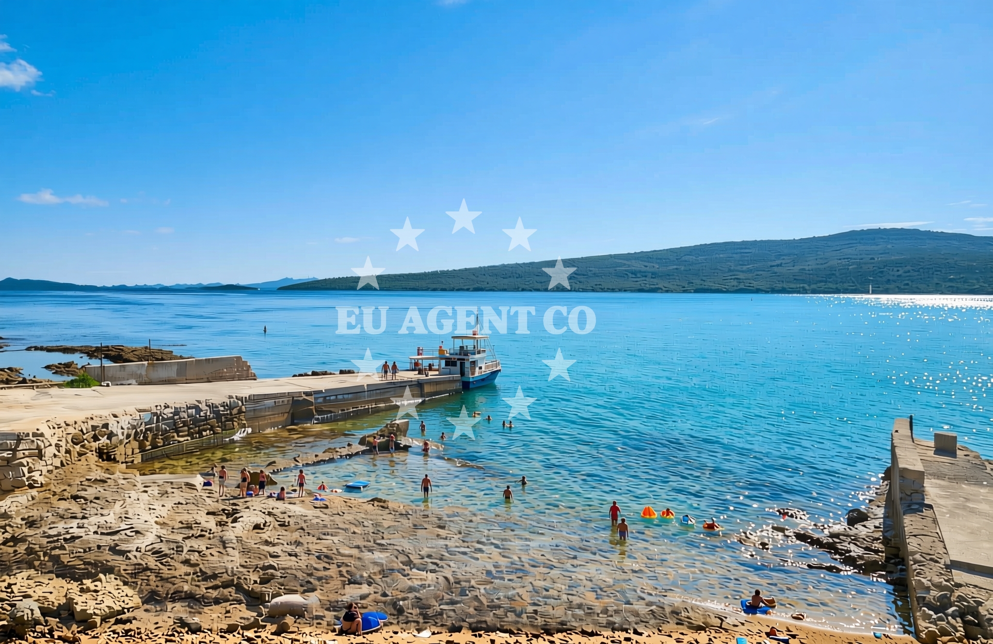 Additional view of Poglava zapad, Rivanj (Rivanj) Beach in Poglava zapad