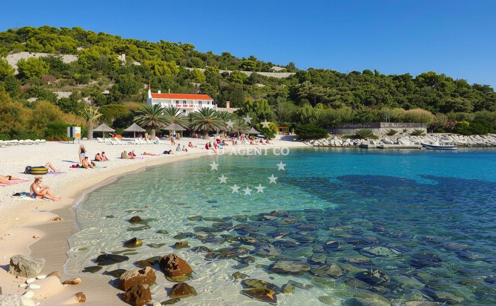 Additional view of Pokonji dol beach in 61 Ive Roića, Hvar