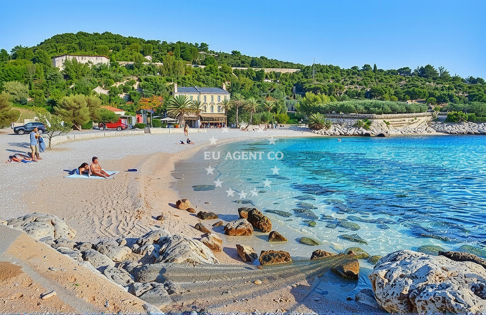 Additional view of Pokonji dol beach in 61 Ive Roića, Hvar