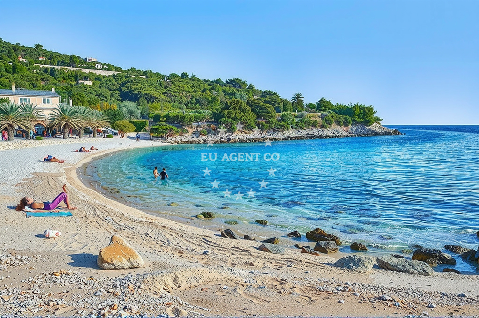 Additional view of Pokonji dol beach in 61 Ive Roića, Hvar