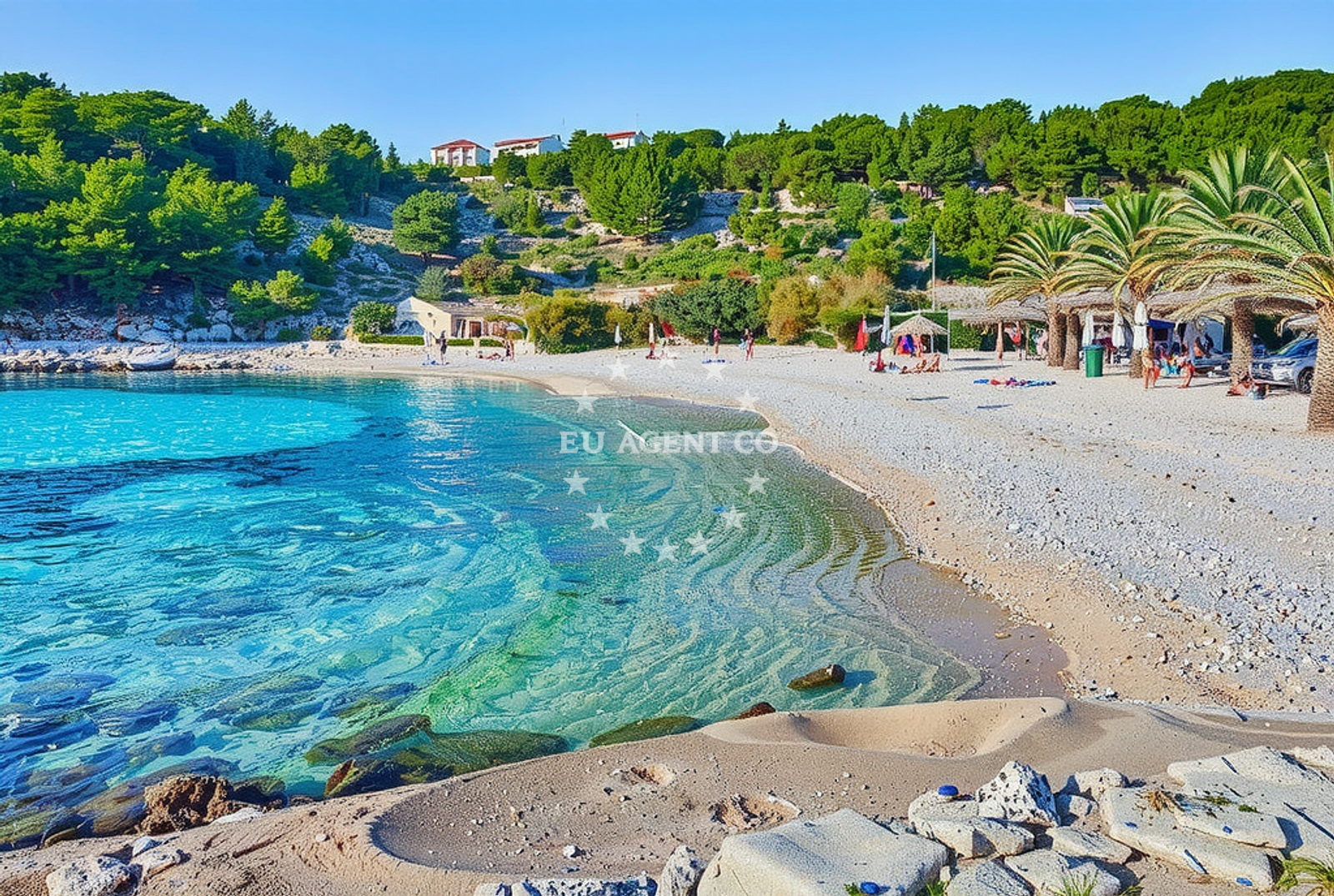 Additional view of Pokonji dol beach in 61 Ive Roića, Hvar
