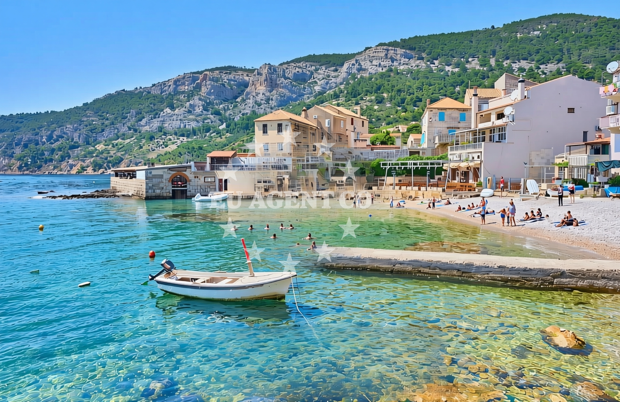 Additional view of Pol Cimprijanovo, Komiža (Vis) Beach in Pol Cimprijanovo