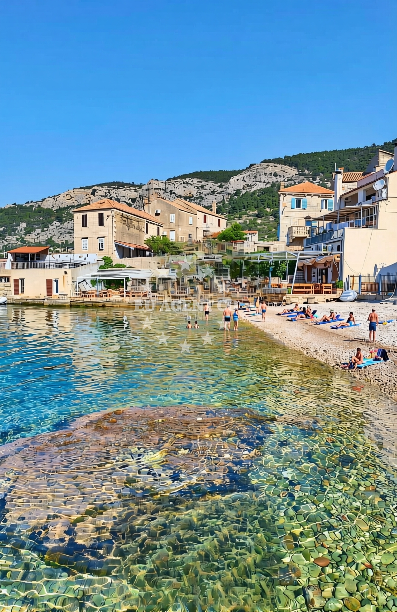 Additional view of Pol Cimprijanovo, Komiža (Vis) Beach in Pol Cimprijanovo
