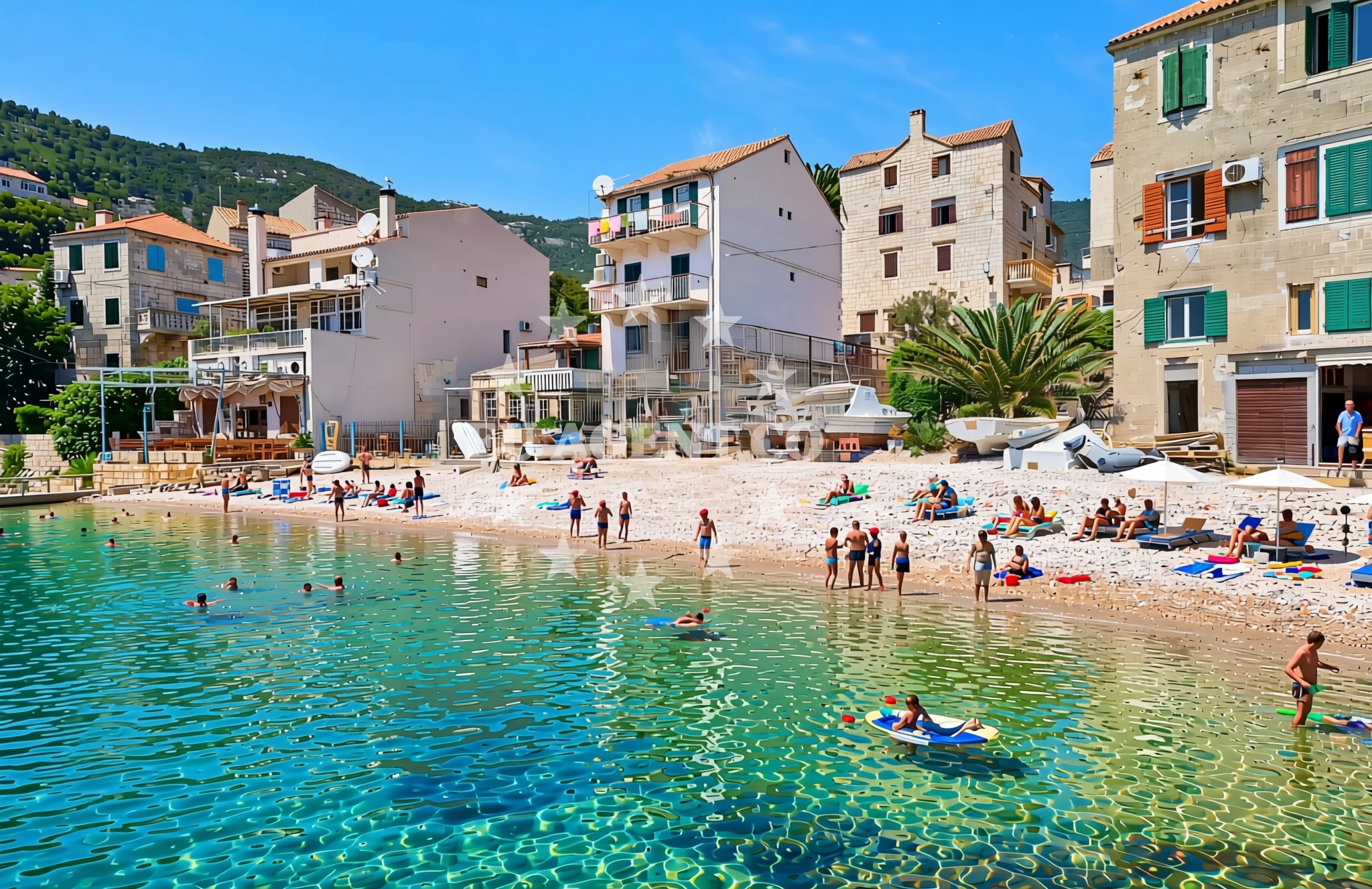 Additional view of Pol Cimprijanovo, Komiža (Vis) Beach in Pol Cimprijanovo