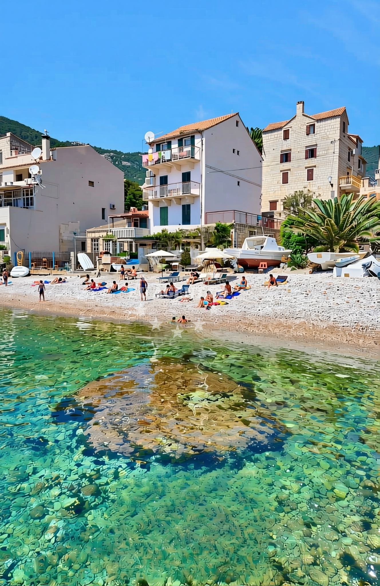 Additional view of Pol Cimprijanovo, Komiža (Vis) Beach in Pol Cimprijanovo
