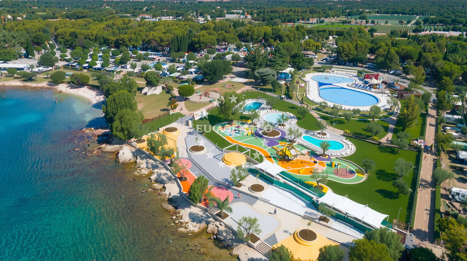 Additional view of Polari beach in Polari 1, Rovinj