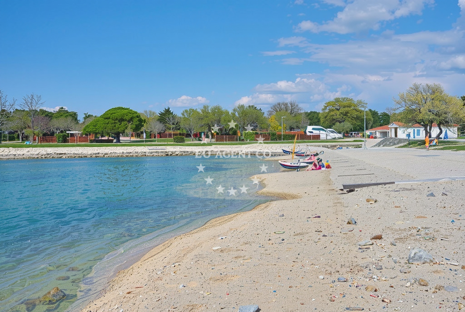Additional view of Polari beach in Polari 1, Rovinj