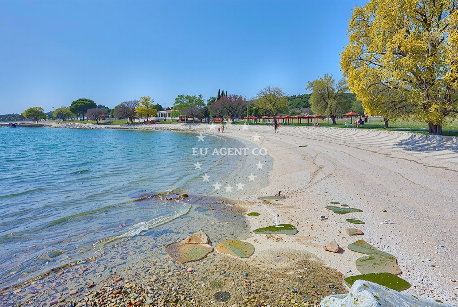 Additional view of Polari beach in Polari 1, Rovinj