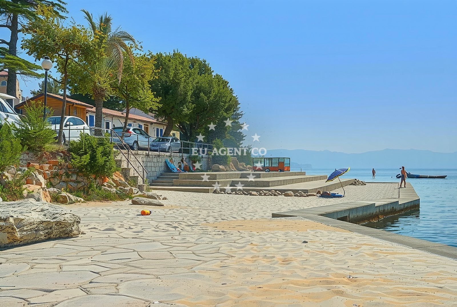 Additional view of Poli Mora beach