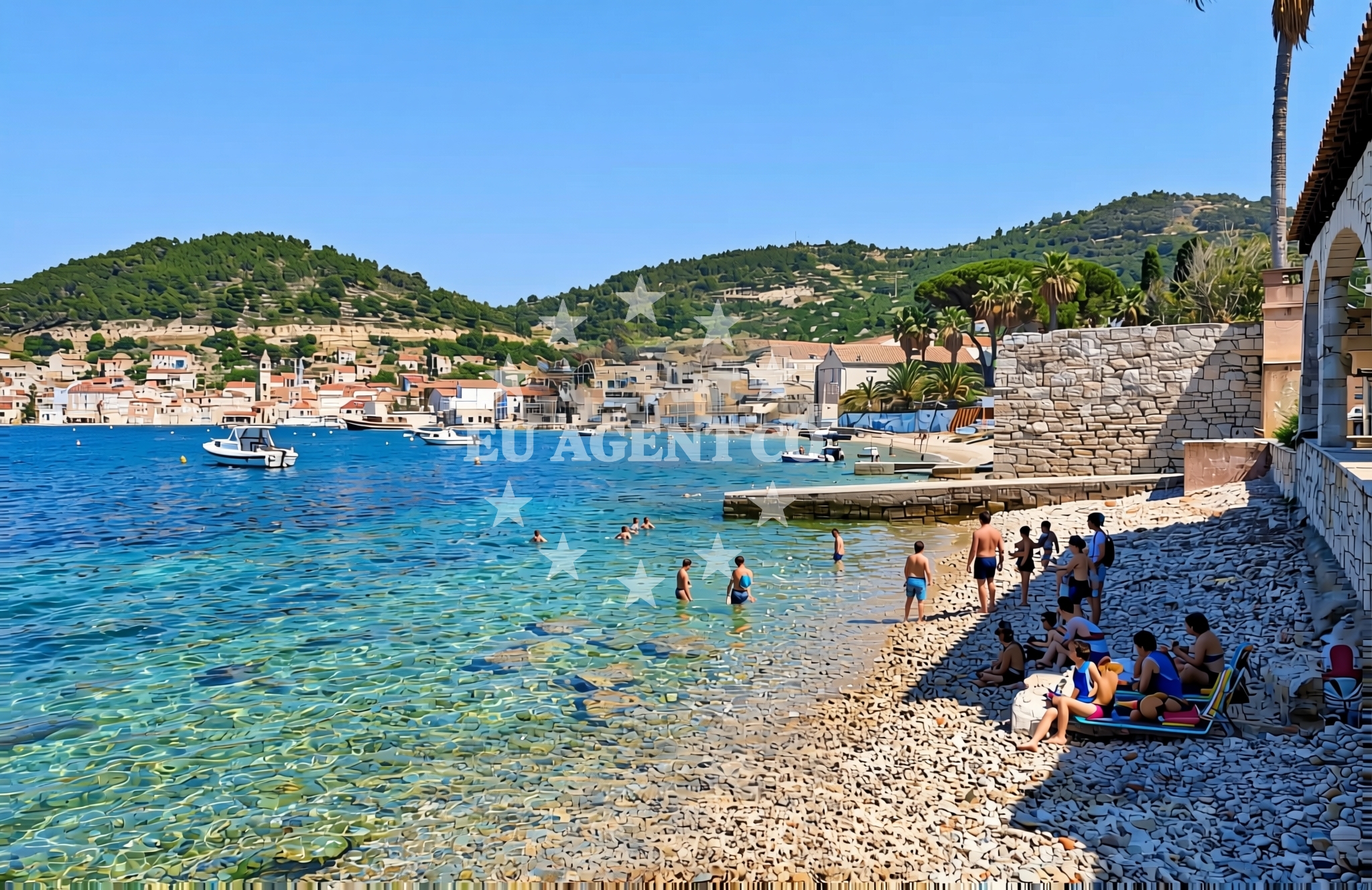 Additional view of Policija, Vis (Vis) Beach in Policija